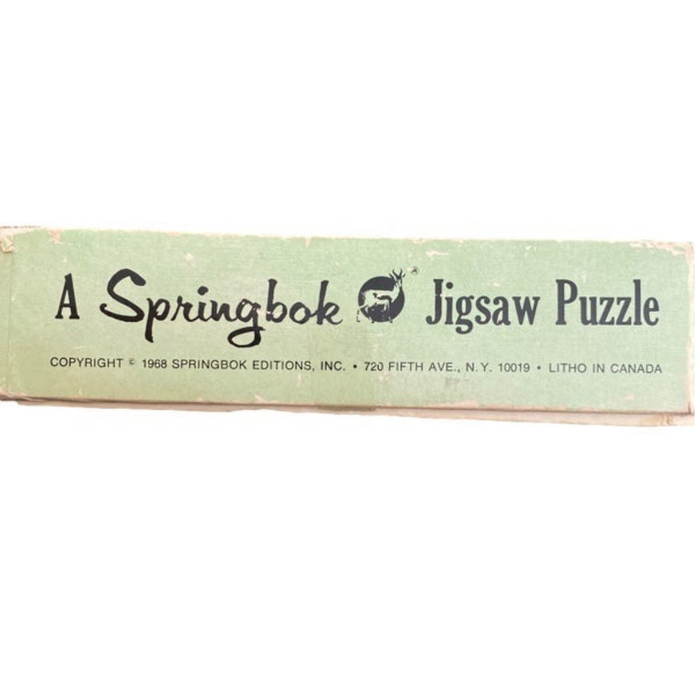 VINTAGE springbok puzzle - Picture 7 of 8
